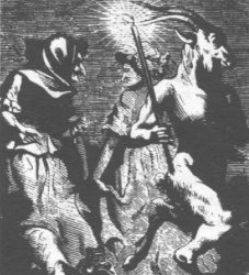 Hexen tanzen mit dem Teufel
