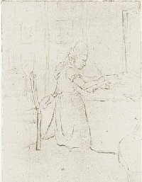 Zeichnung Goethes